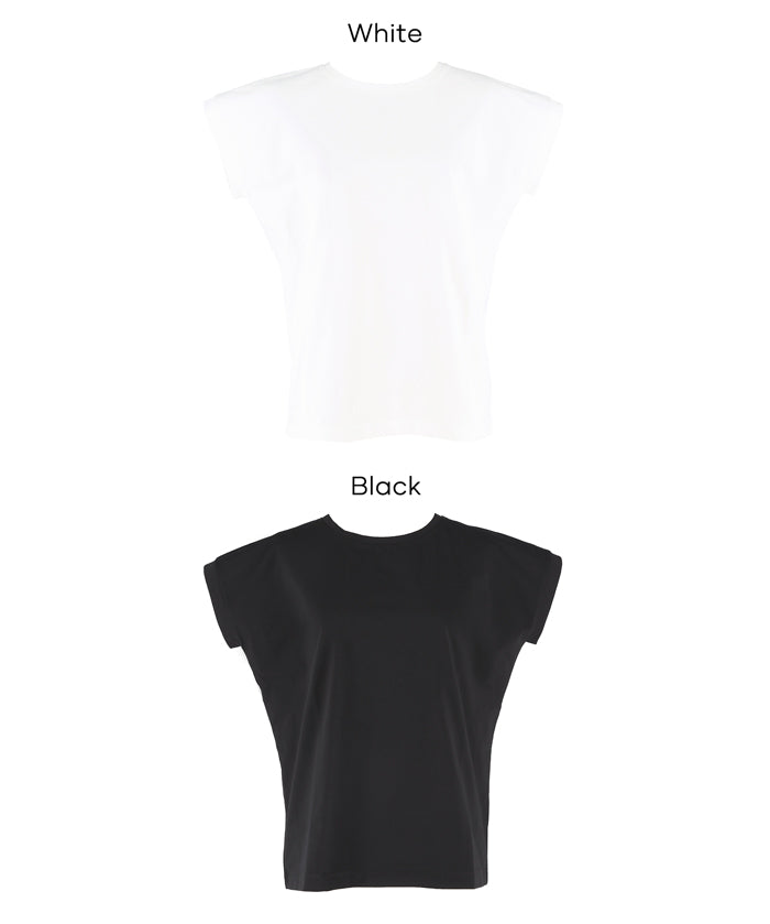 Green recycled fabric solid color short-sleeved T-shirt