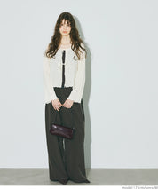 Ruffled ruffled bow tie jacket