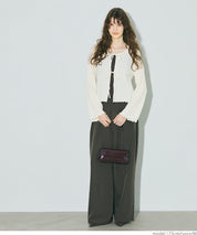 Ruffled ruffled bow tie jacket