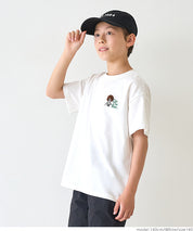 Children's clothing vitality printed LOGO short-sleeved T-shirt