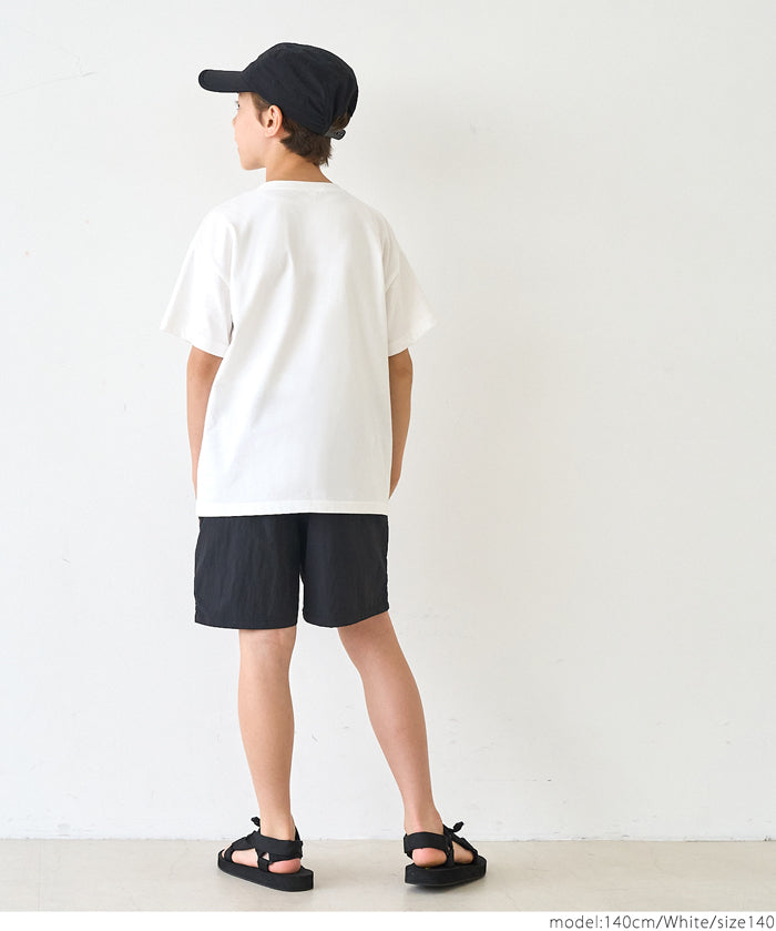 Children's clothing vitality printed LOGO short-sleeved T-shirt