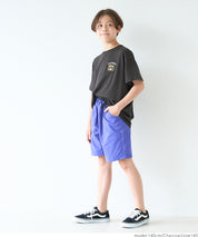 Children's clothing vitality printed LOGO short-sleeved T-shirt