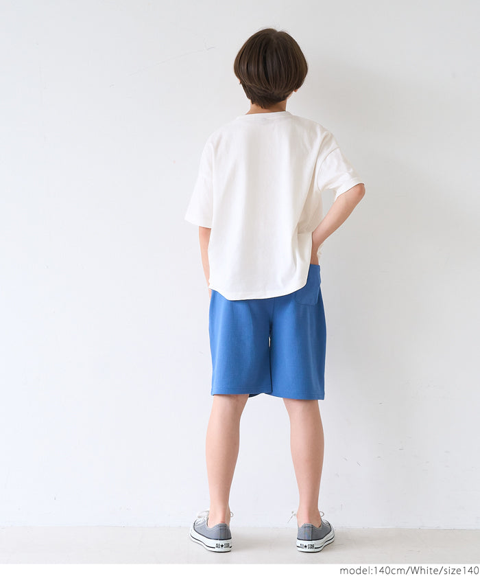 Children's printed short-sleeved T-shirt