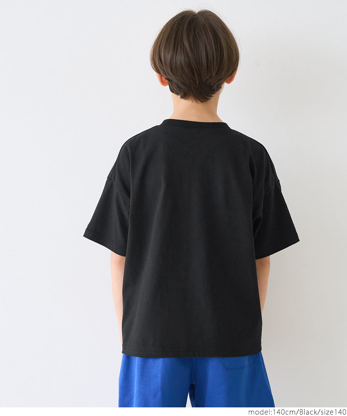 Children's printed short-sleeved T-shirt