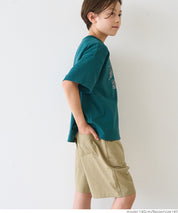 Kids embroidered casual shorts