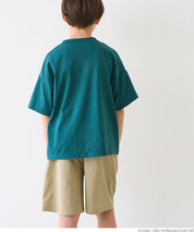 Kids embroidered casual shorts