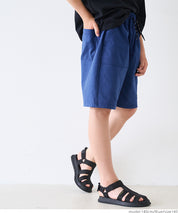 Kids embroidered casual shorts