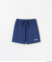 Kids embroidered casual shorts