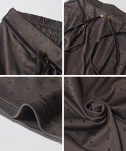 Elegant Japanese-style fishtail skirt with waist cord