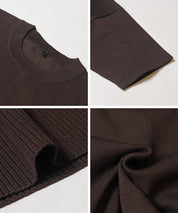 Men's short-sleeved knitted top