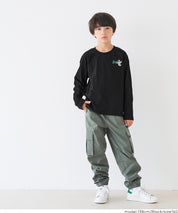 童裝萬聖節刺繡長袖棉質上衣