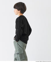 童裝萬聖節刺繡長袖棉質上衣