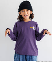 童裝萬聖節刺繡長袖棉質上衣