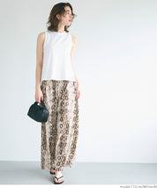 A-line sleeveless cotton vest T-shirt