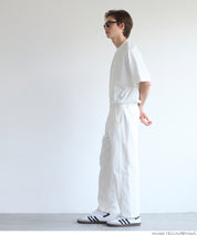 Men's simple drop shoulder round neck solid color short-sleeved T-shirt unisex