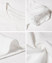 Kids' bubble short sleeve round neck LOGO top T-shirt