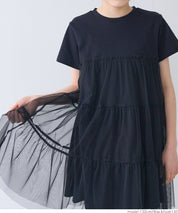 Children's Tulle Cake Patchwork Dress