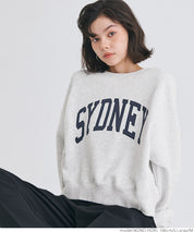 Heavyweight brushed lining vintage logo sweatshirt