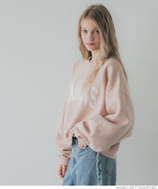 Heavyweight brushed lining vintage logo sweatshirt