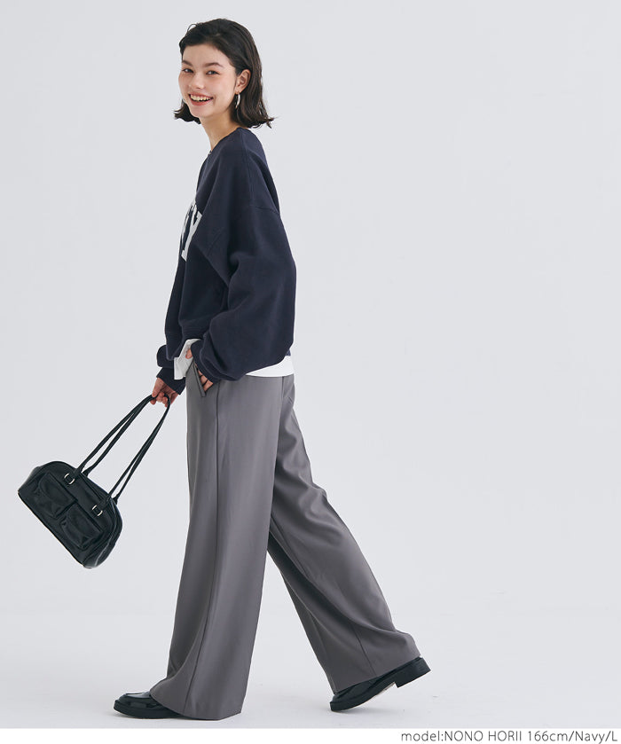 Heavyweight brushed lining vintage logo sweatshirt