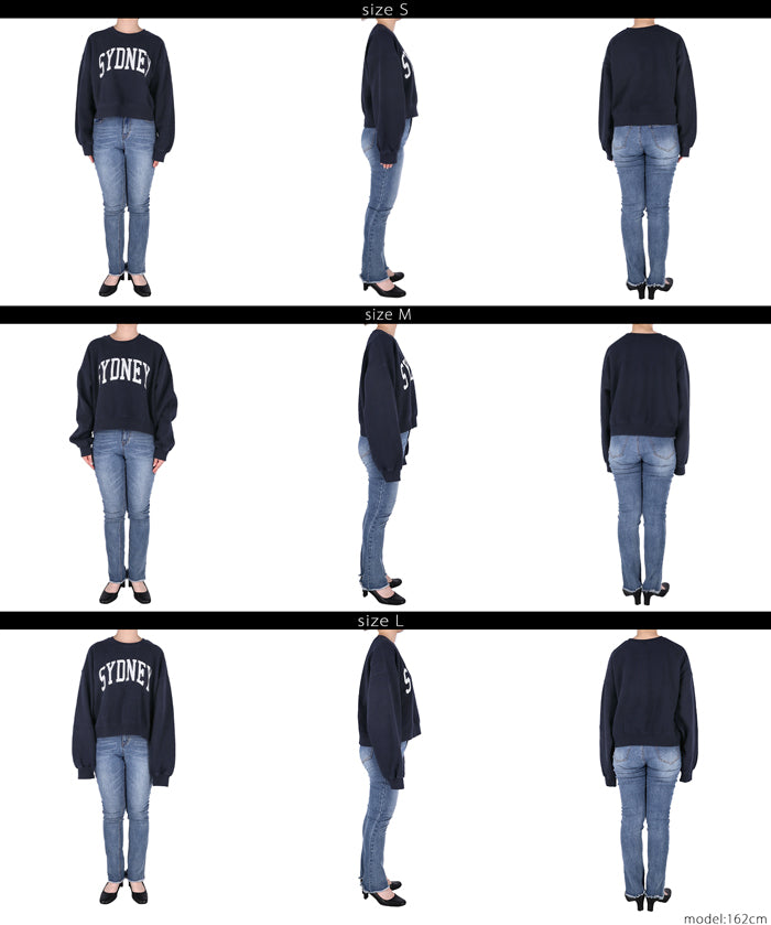 Heavyweight brushed lining vintage logo sweatshirt