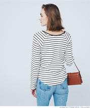Raglan ribbed top