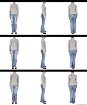 High neck long sleeve top