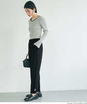 Temperament Pearl Tapered Suit Pants