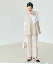 Temperament Pearl Tapered Suit Pants
