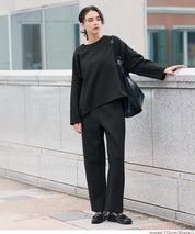 Soft sweat curve pants