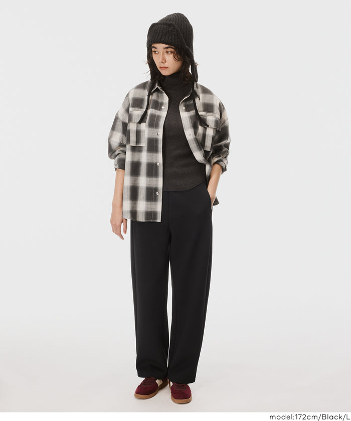 Soft sweat curve pants