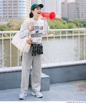 Soft sweat curve pants