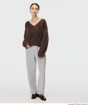 Soft sweat curve pants