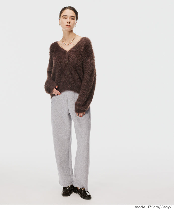 Soft sweat curve pants