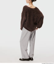 Soft sweat curve pants