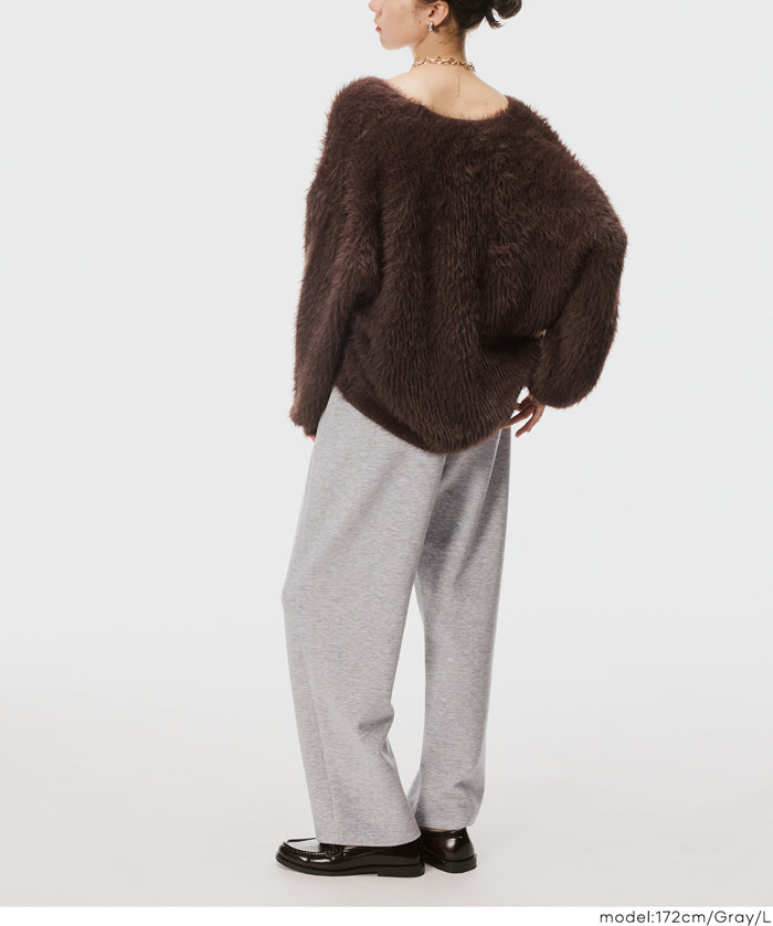 Soft sweat curve pants