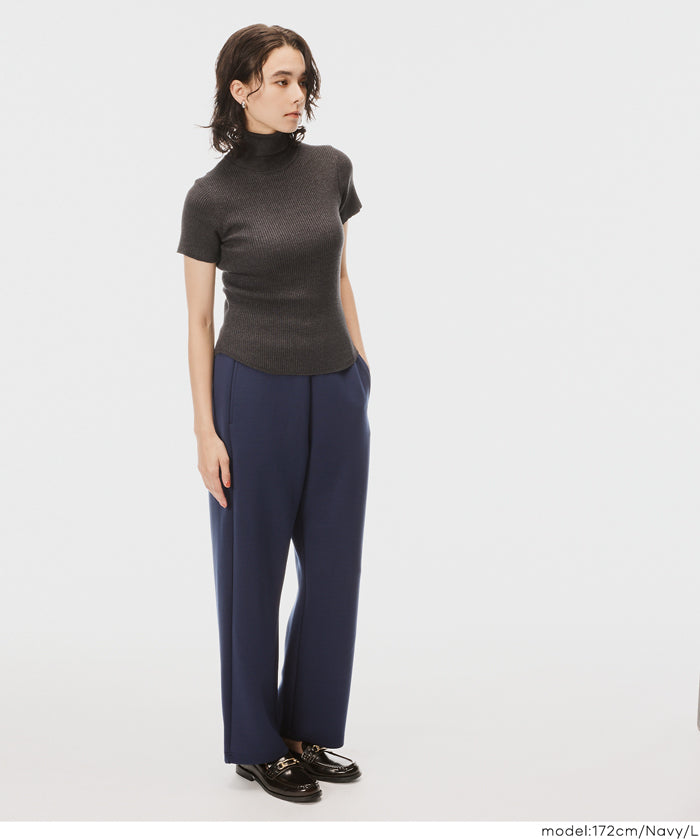 Soft sweat curve pants