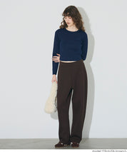 Soft sweat curve pants