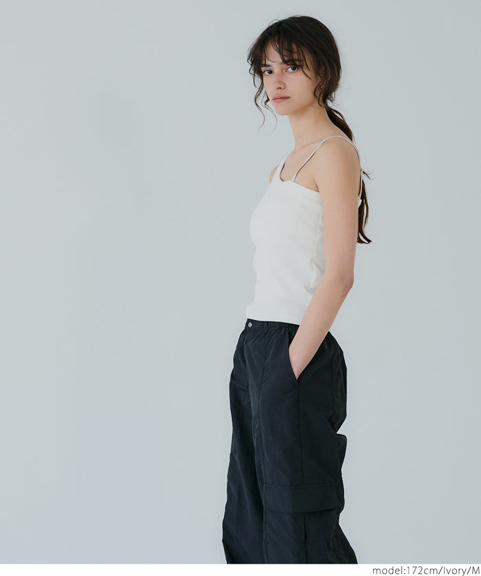 OUT BRA One-shoulder vest (detachable shoulder strap)