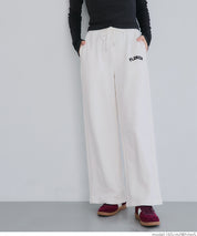 Cotton sports casual wide pants