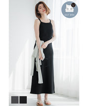 OUT BRA American style cold shoulder dress with hood