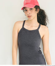 OUT BRA American style cold shoulder dress with hood