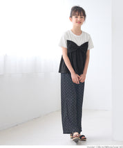 Children's Bow Short Sleeve Top