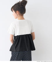 Children's Bow Short Sleeve Top