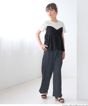 Children's Bow Short Sleeve Top