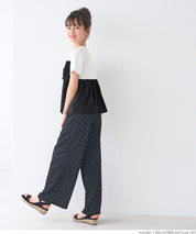 Children's Bow Short Sleeve Top