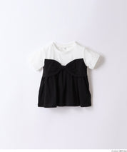 Children's Bow Short Sleeve Top
