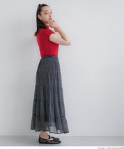 Mock Neck Slim Fit Knit French Sleeve Top