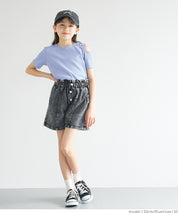 Children's One-Side Off-Shoulder Top