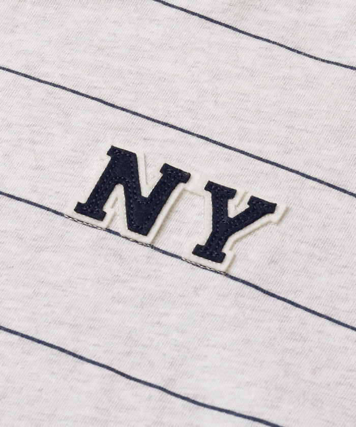 KIDS LOGO STRIPED SHORT SLEEVE TOP